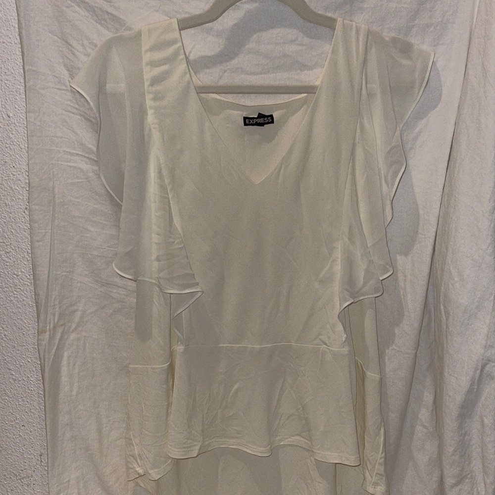 Express sleeveless blouse